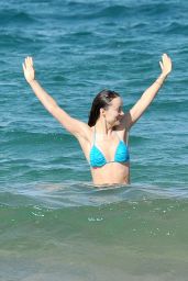 Olivia Wilde Bikini Candids - at a Beach in Maui - December 2014