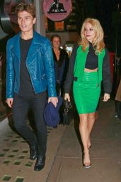 Pixie Lott Style - Headed to Groucho Club in London - December 2014