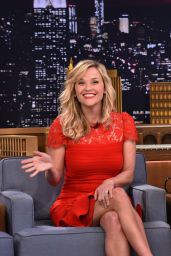 Reese Witherspoon Visits The Tonight Show Starring Jimmy Fallon - December 2014