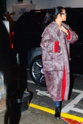 Rihanna Street Style - Out in N.Y.C. December 2014