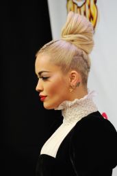 Rita Ora on Red Carpet – Z100’s Jingle Ball 2014 in New York City
