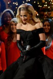 Rita Ora - Performs at TNT Christmas in Washington 2014