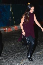 Selena Gomez - Arrives at Taylor Swift