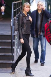 Taylor Swift Street Style - Out in NYC, December 2014