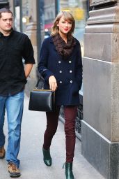Taylor Swift Style - Out in NYC, December 2014
