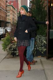 Taylor Swift Winter Style - Out in New York City - December 2014