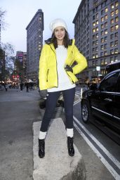 Victoria Justice - American Eagle Outfitters #AEOGetDownNYC Party Bus in New York City