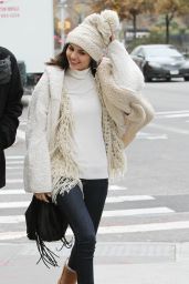 Victoria Justice Street Style - Out in New York City - December 2014