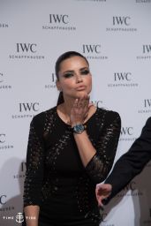 Adriana Lima Style - IWC Gala Dinner in Geneva - January 2015