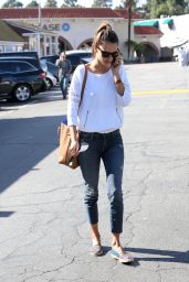 Alessandra Ambrosio - Out in Brentwood, January 2015