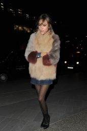 Alexa Chung Night Out Style - AG Jeans Launch After Party in London
