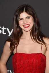 Alexandra Daddario – InStyle And Warner Bros 2015 Golden Globes Party