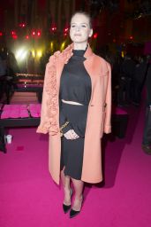 Alice Eve - Schiaparelli Fashion Show in Paris, January 2015
