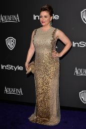Alyssa Milano – InStyle and Warner Bros 2015 Golden Globes Party