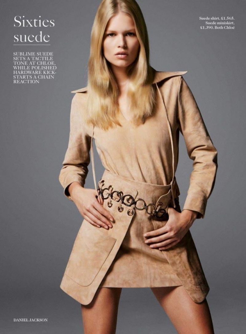 Anna Ewers - Vogue Magazine (UK) February 2015 • CelebMafia