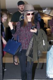 Anna Kendrick - Arriving at LAX Airport, January 2015