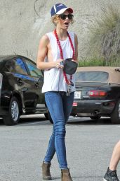 AnnaLynne McCord in Jeans - Out in West Hollywood, Jan. 2015