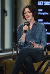Anne Hathaway - AOL Build Speaker Series in New York City, January 2015