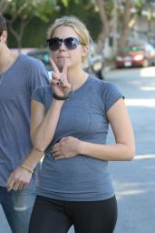 Ashley Benson - Leaving the Gym in Los Angeles, January 2015