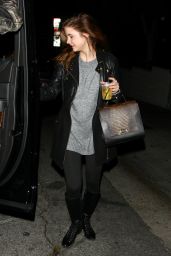 Barbara Palvin Style - Outside the Sunset Marquis in West Hollywood, January 2015