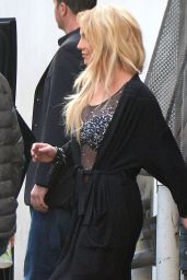 Britney Spears Style - Leaving a Studio in Los Angeles, Jan. 2015