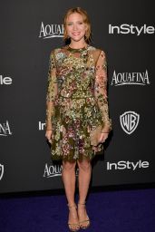 Brittany Snow – InStyle And Warner Bros 2015 Golden Globes Party