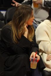 Cara Delevingne, Kendall Jenner and Khloe Kardashian at a Lakers Game in Los Angeles, Jan. 2015