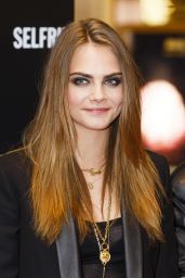 Cara Delevingne Style - YSL Loves Your Lips Launch in London