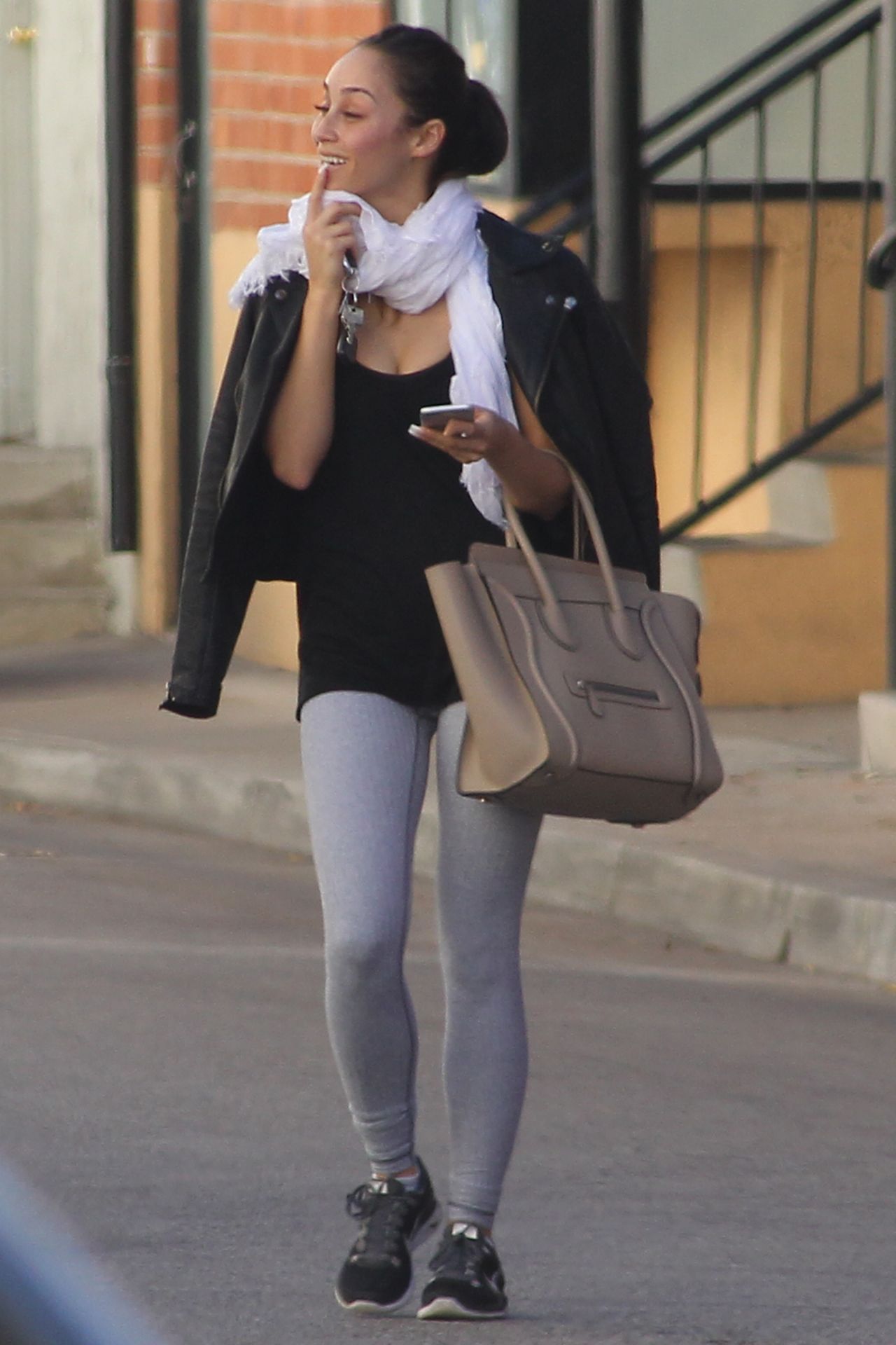 Cara Santana - Leaving the Gym in Los Angeles, January 2015