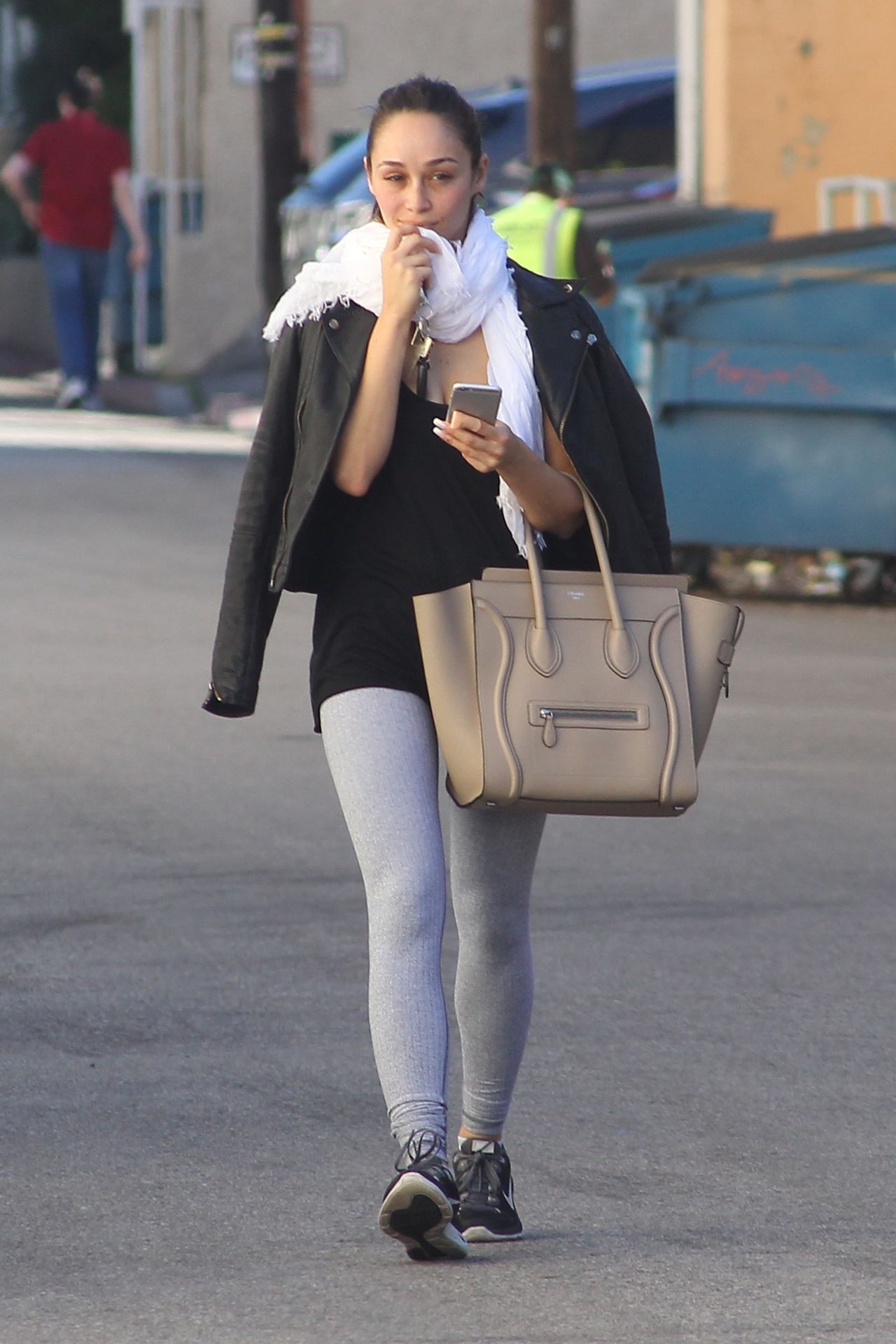 Cara Santana - Leaving the Gym in Los Angeles, January 2015 • CelebMafia