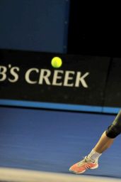 Caroline Wozniacki - Australian Open 2015 Practice Session