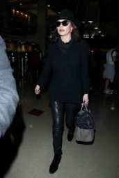 Catherine Zeta Jones - at LAX Airport, January 2015