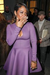 Christina Milian is Stylish - Out in New York City, January 2015