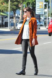 Dakota Johnson Casual Style - Out in Los Angeles, January 2015