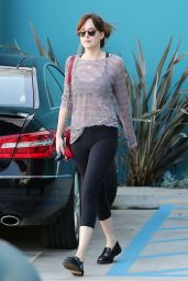 Dakota Johnson - Leaving Pilates Classes in West Hollywood, Jan. 2015