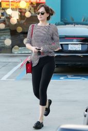 Dakota Johnson - Leaving Pilates Classes in West Hollywood, Jan. 2015