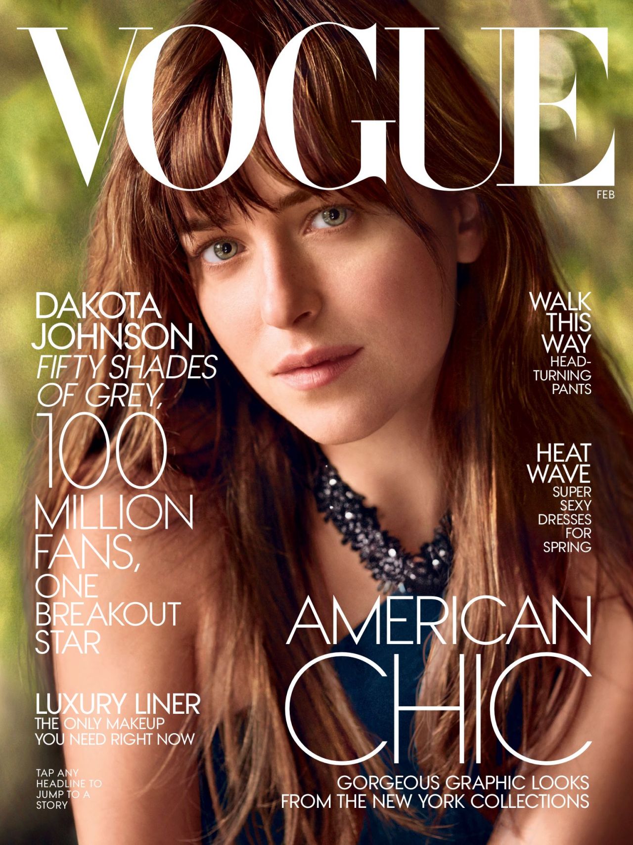 Dakota Johnson - Vogue Magazine February 2015 Issue • CelebMafia