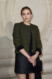 Elizabeth Olsen - Christian Dior Fashion Show in Paris - January 2015