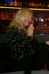 Ellie Goulding - Birthday at Basement Bowl in Miami Beach - January 2015