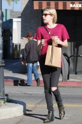 Emma Roberts - Out in Los Angeles, January 2014