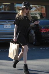 Emma Roberts Style - Out in Beverly Hills, January 2015