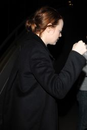 Emma Stone at LAX Airport, January 2015