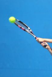 Eugenie Bouchard – 2015 Australian Open Practice Session