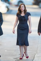 Hayley Atwell - Visits Jimmy Kimmel Live in Los Angeles, Jan. 2015