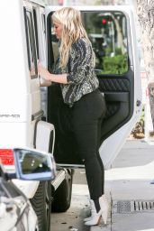Hilary Duff Booty in Jeans - Out in Beverly Hills, January 2015