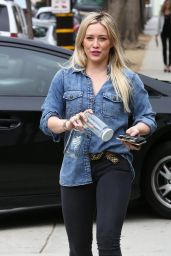 Hilary Duff - Out in West Hollywood - Jan. 2015