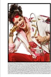 Hilary Rhoda – Vogue Magazine (France) February 2015 Issue