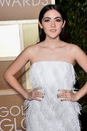 Isabelle Fuhrman - Leaves a Golden Globes 2015 Party