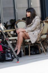 Jameela Jamil Style - Out in London, January 2015