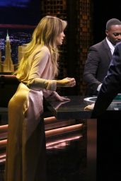 Jennifer Lopez - Appeared on The Tonight Show Starring Jimmy Fallon - January 2015
